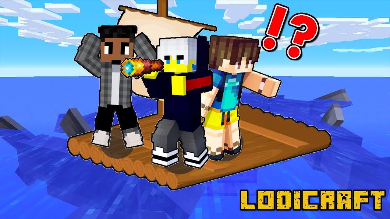 We SURVIVED 24 HOURS in the middle of the SEA in minecraft. (TAGALOG ...