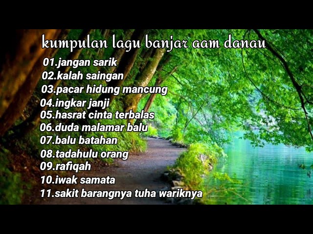 KUMPULAN LAGU BANJAR AAM DANAU class=