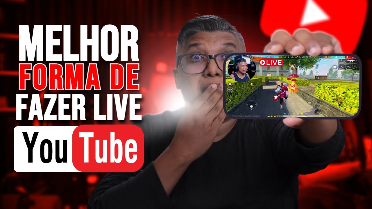 O MELHOR APLICATIVO PRA FAZER LIVE NO YOUTUBE! - YouTube