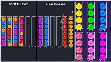 Ball Sort Puzzle Gameplay 4, Android Games ios Walkthrough Simulator Think Brain Puzzle