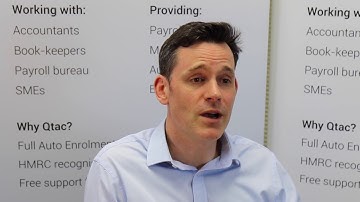 Why has Qtac payroll software invested in pension data automation?