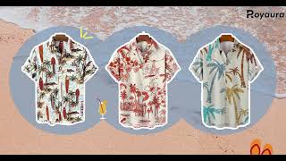 Royaura--2023 Fashion And Classic Hawaiian Shirts On Sale