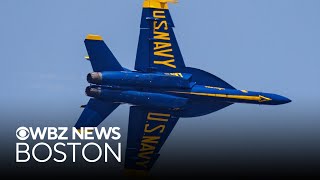 Video shows low Blue Angels flyover at Florida beach