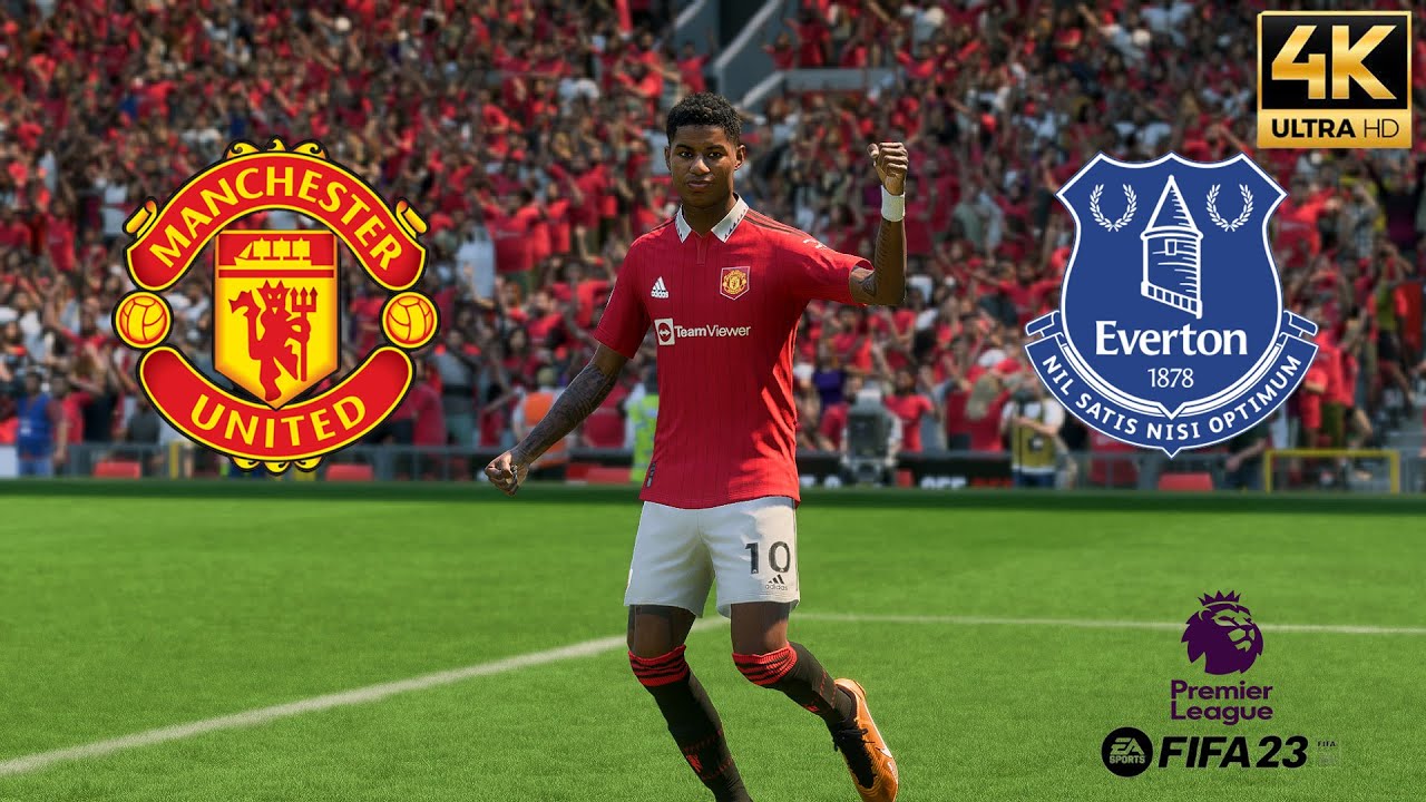Manchester United vs Everton - FIFA 23 -  Premier League 22/23 Full Match at Old Trafford | 4K