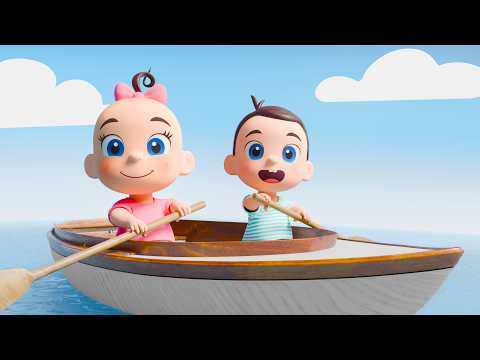 ⛵ Çek Çek Kürekleri- Eğlenceli Çocuk Şarkıları | Ozi ve Suzi ile Öğren ve Eğlen