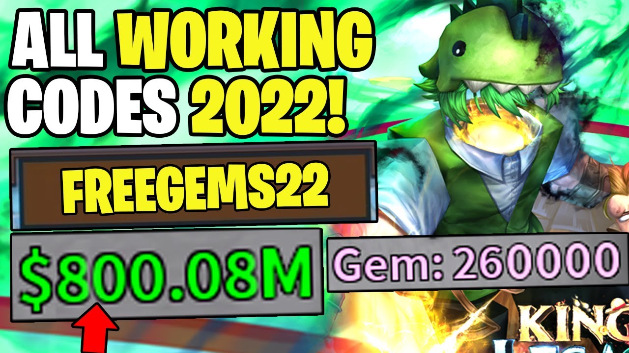 NEW* ALL WORKING CODES FOR KING LEGACY IN 2022! ROBLOX KING LEGACY CODES 