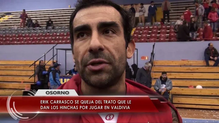 Erick Carrasco se queja del trato que le dan los h...