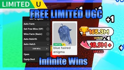 [FREE LIMITED] Every Second Get +1 Speed Script • Infinite Wins [Roblox]
