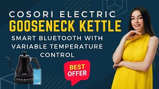 COSORI Electric Gooseneck Kettle Smart Bluetooth with Pour Over Coffee &Tea Kettle | Electric Kettle screenshot 3