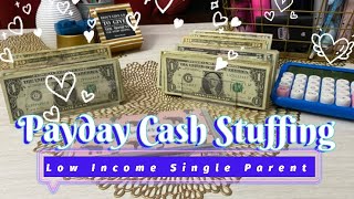 Details $400 low income single parent biweekly cash stuffing Update