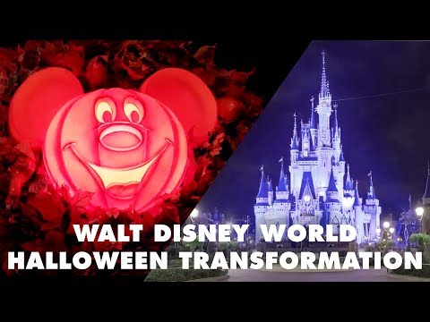 Walt Disney World Halloween Transformation | Disney