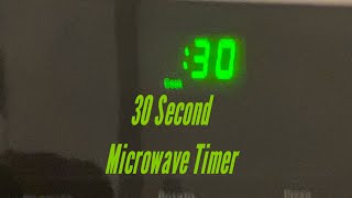 30 second Microwave Timer