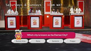 Kellogg's Super Stars Quiz Show | Lagos