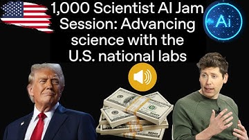 AI Jam Session: 1,000 Scientists-OpenAI📖🔊