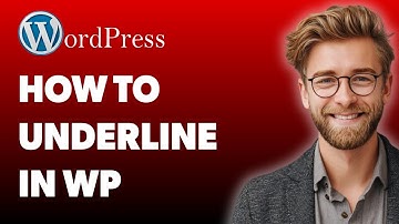 How To Underline In Wordpress [2025 Guide]
