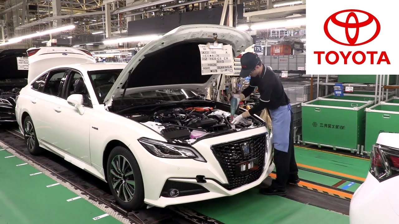 Toyota Motomachi Assembly Plant 元町工場 組立生産ライン Youtube