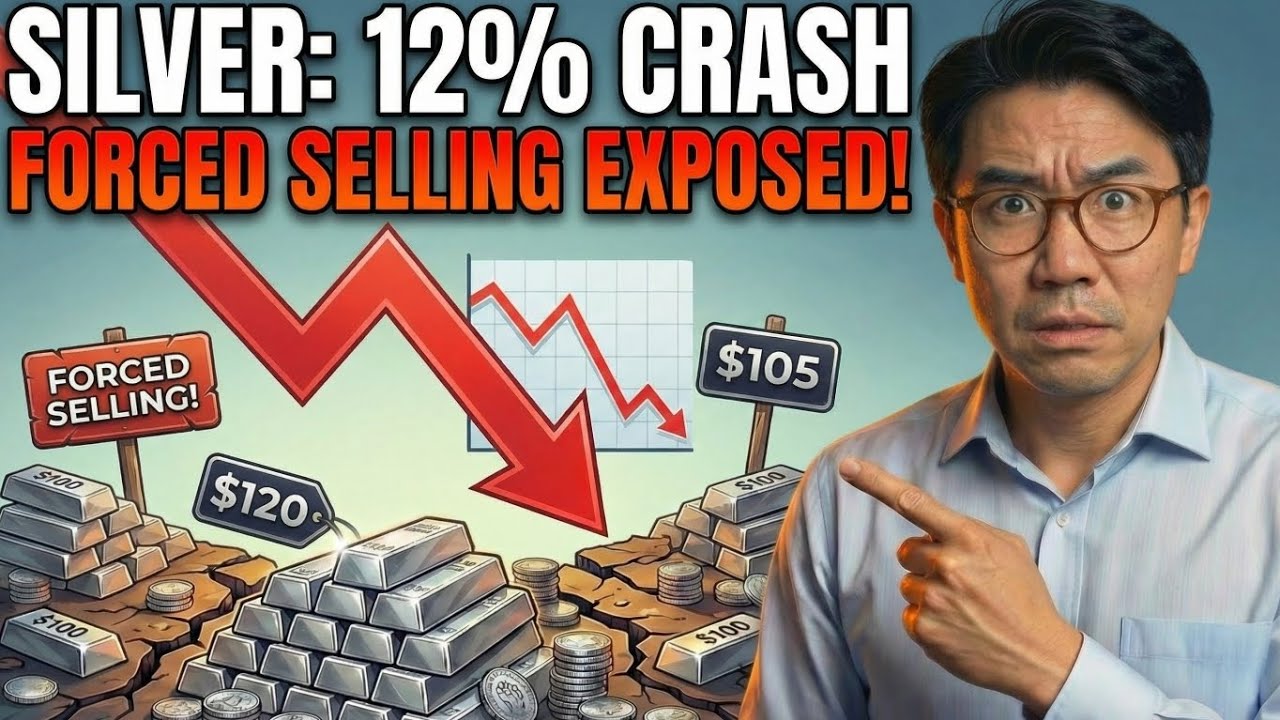Silver 12% Crash Wasn’t Panic — It Was Forced Selling - YouTube