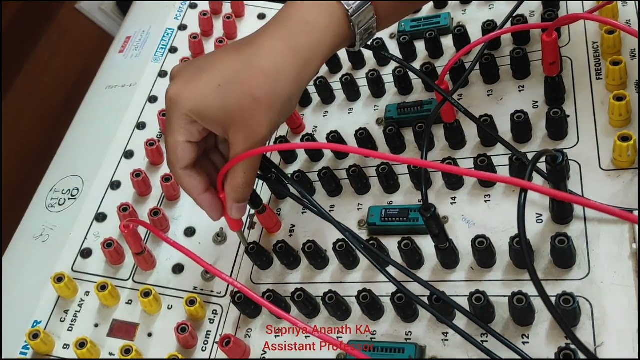 4. Half Adder, Analog and Digital Systems Design Lab BECL305, ECE, RIT-Hassan