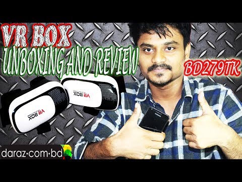 VR BOX 2 Virtual Reality 3D Glasses for Smartphones-White and Black UNBO...