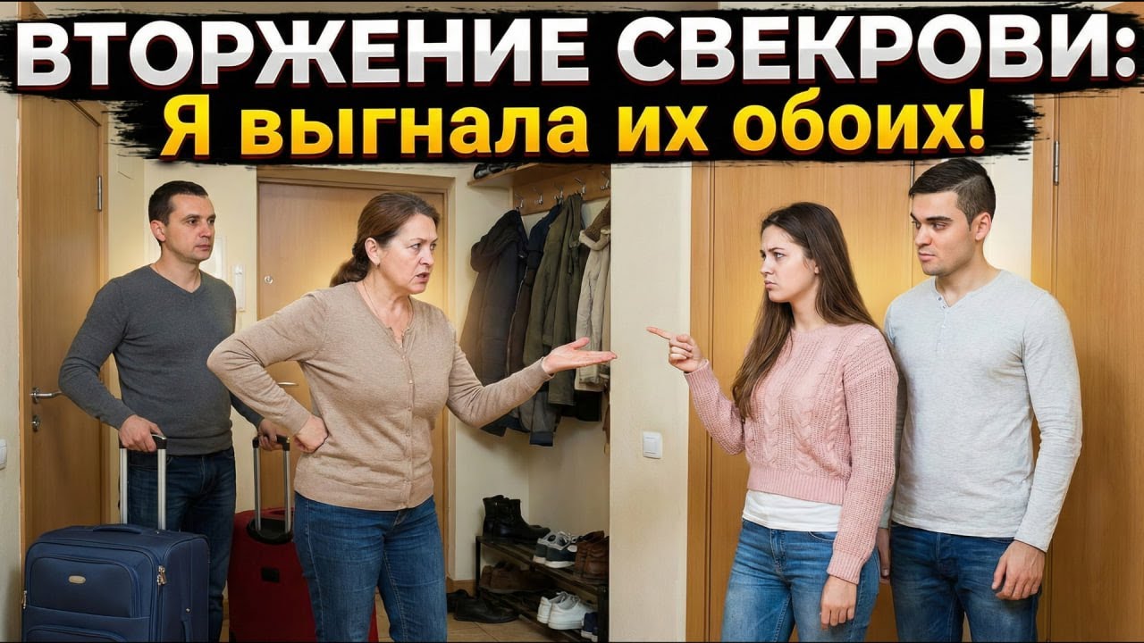 Мой младший сын теперь будет жить у вас! Свекровь без предупреждения явилась на порог с чемоданами