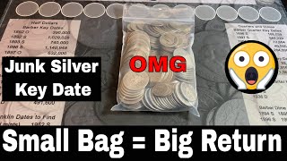 Junk Silver Haul - Key Dates Found - This is Why I Buy Constitutional Silver