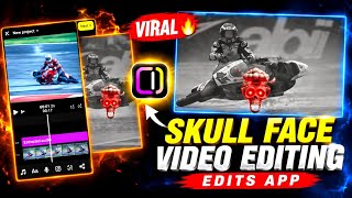 Trending Skull Face Video Editing In Edit App | Edit App Skull Face Edit | Edit Skull Face Video screenshot 4