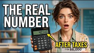 Your $66,000 Teacher Salary Is Actually $40,500 (Here's the Math)