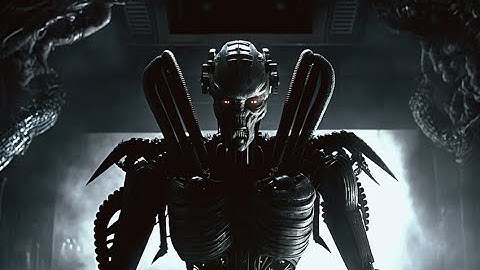 If Terminator & Alien Merged Hr Giger & Ridley Scott