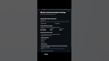 🚀 Build a POWERFUL Stock News Sentiment Analyzer with Python! 🚀