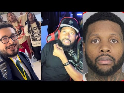 Nah trap dgaf! Akademiks reacts to Trap Lore reporting at Durk trial with Durk Fans shouting at him!