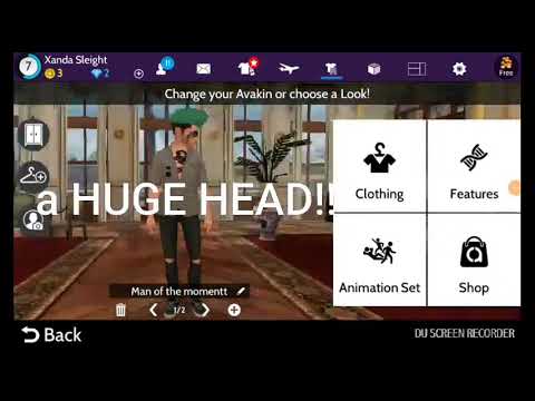 How to get a big and huge head on avakin life