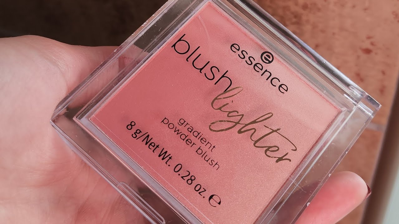 Highlighter + Blush in ONE! Gradient Blush Review BlushLighter Essence Cosmetics