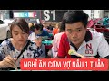 Khương Dừa nghỉ ăn cơm vợ nấu 1 tuần, bắt đầu ăn ngủ trên phim trường Thiên Đường Ẩm Thực