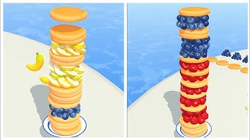 Pancake Run 🥞 - Max All Level Gameplay Walkthrough - New Update Mobile