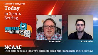 NCAAF Predictions for 12/10/2020: The Scotts Break Down Tonight's Pair of CFB Contests