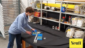 How to set up starting blocks (assembly from the box)