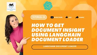 Celebrity How to get document insights using Langchain Document Loader|Tutorial:24 Wealth