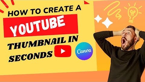 Make amazing thumbnails in under 3 minutes/Make thumbnails for YouTube videos with canva for free