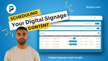 How to Schedule Content in Bizplay | Digital Signage Playlist & Page Timing Tutorial