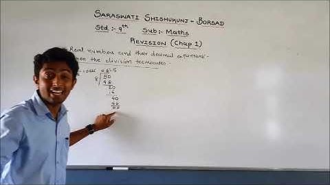 Std9 Mathematics Revision 1 Date 16 07 2020