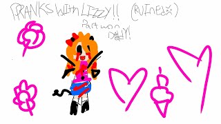 PRANKS WITH LIZZY ruined by her dumb brother