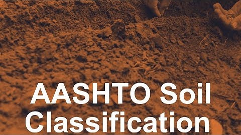 AASHTO soil classification, soil type, A type of soils