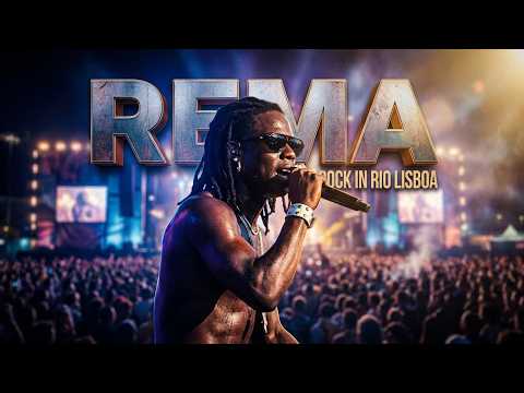 Rema Charged Performance Of OZEBA At Rock In Rio Festival In Portugal #rema #portugal #ravers #usa