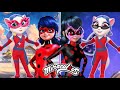 My Talking Angela’m 2 | Miraculous 🤗 | LadyBug vS Antibug 😘💋 | Cosplay