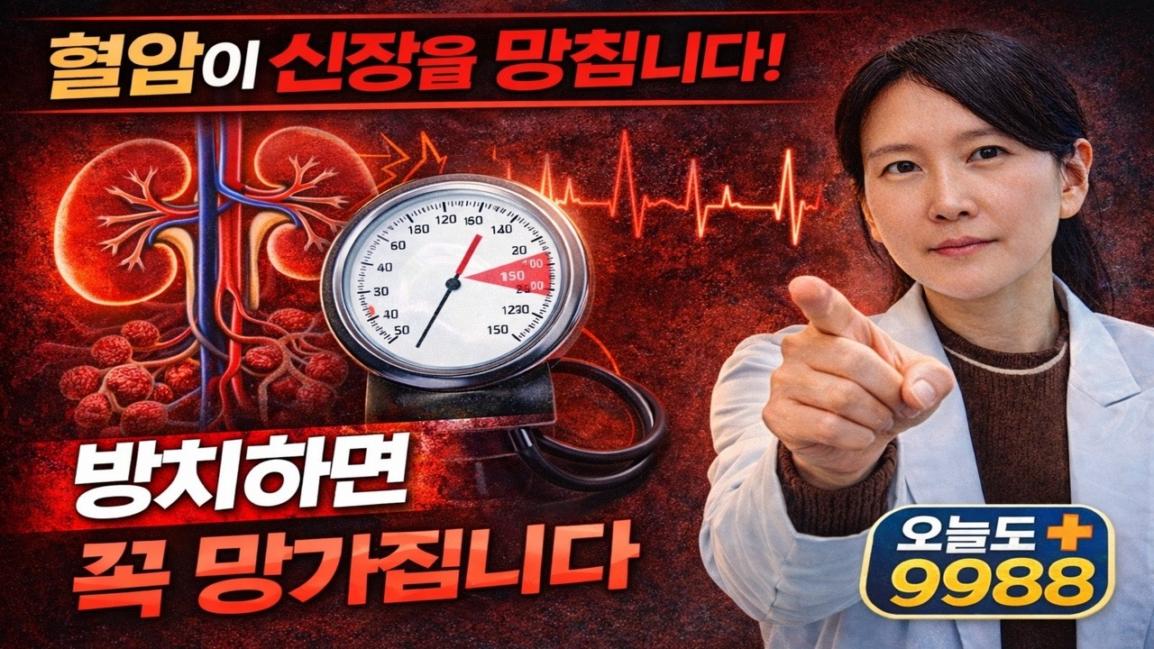 단백뇨 있을 때 혈압조절이 중요한 이유