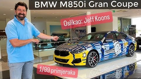 Umjetničko djelo na kotačima! - BMW M850i Gran Coupe by Jeff Koons