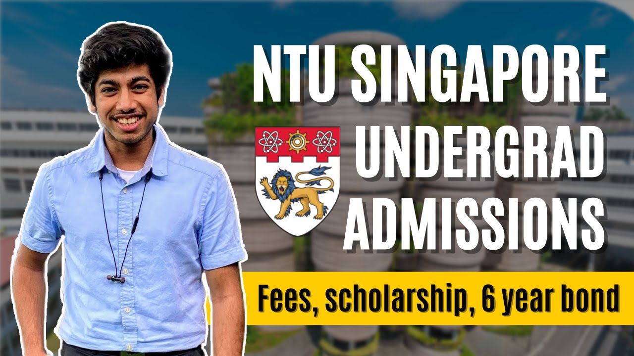 Download Undergrad admissions at NTU & NUS Singapore | Fees, scholarship, bond obligation ft. Hitesh Agarwal