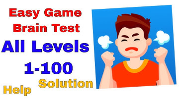 Easy Game Brain Test Levels 1-100, easy game  level 30, easy game Solution answers Walkthrough , iOS