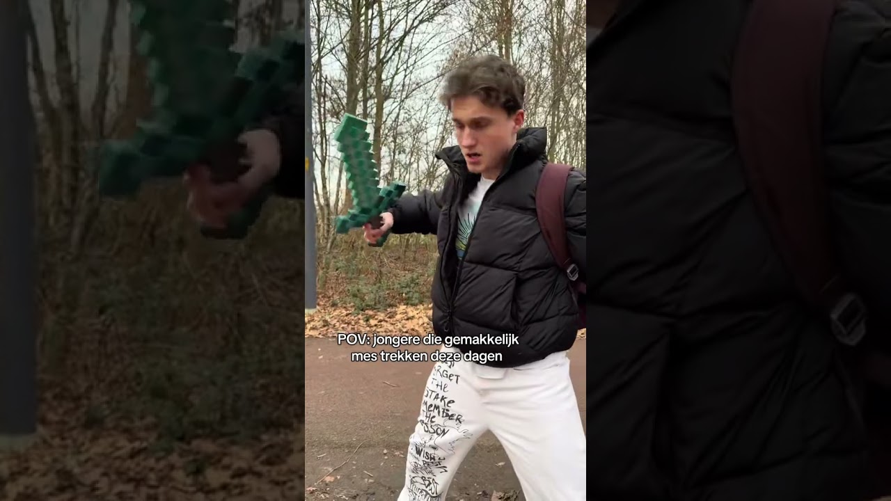 Bro is niet in Minecraft 😂 #funny #nederlands #minecraft #shorts