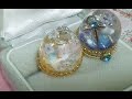 UVﾚｼﾞﾝ　お花一杯ｽﾉｰﾄﾞｰﾑﾘﾝｸﾞ作るよ(´▽`)ノpart1　resin